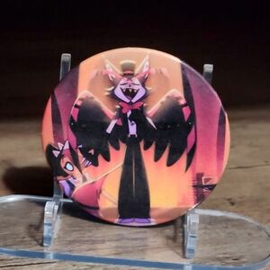 Husk Button - Hazbin Hotel